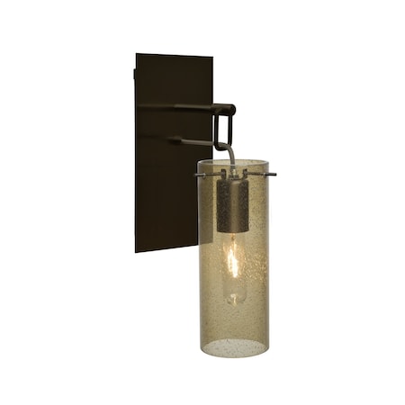 Besa Lighting Juni 10 Wall Pendant, Latte Bubble, Bronze, 1x60W Incandescent 1WP-JUNI10LT-BR